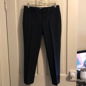 Gap plaid ankle pants 👖 dark gray/blue